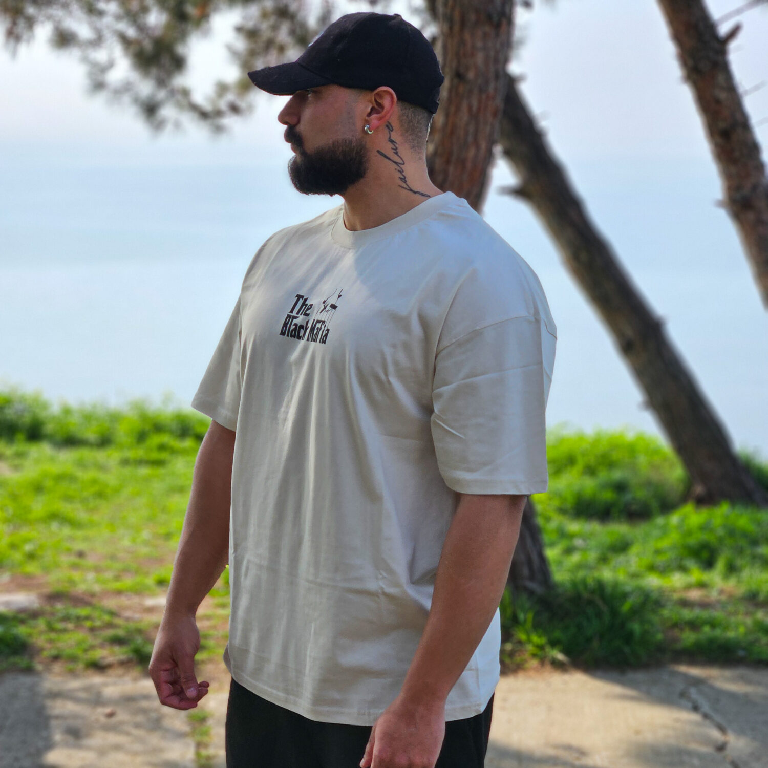 Black Mafia Oversized T-shirt - Image 3