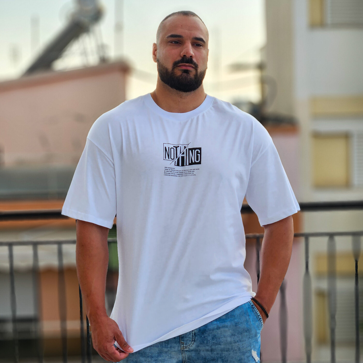 Nothing Oversized T-shirt - Image 5