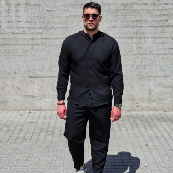 Long Sleeve shirt Mao & Pants set