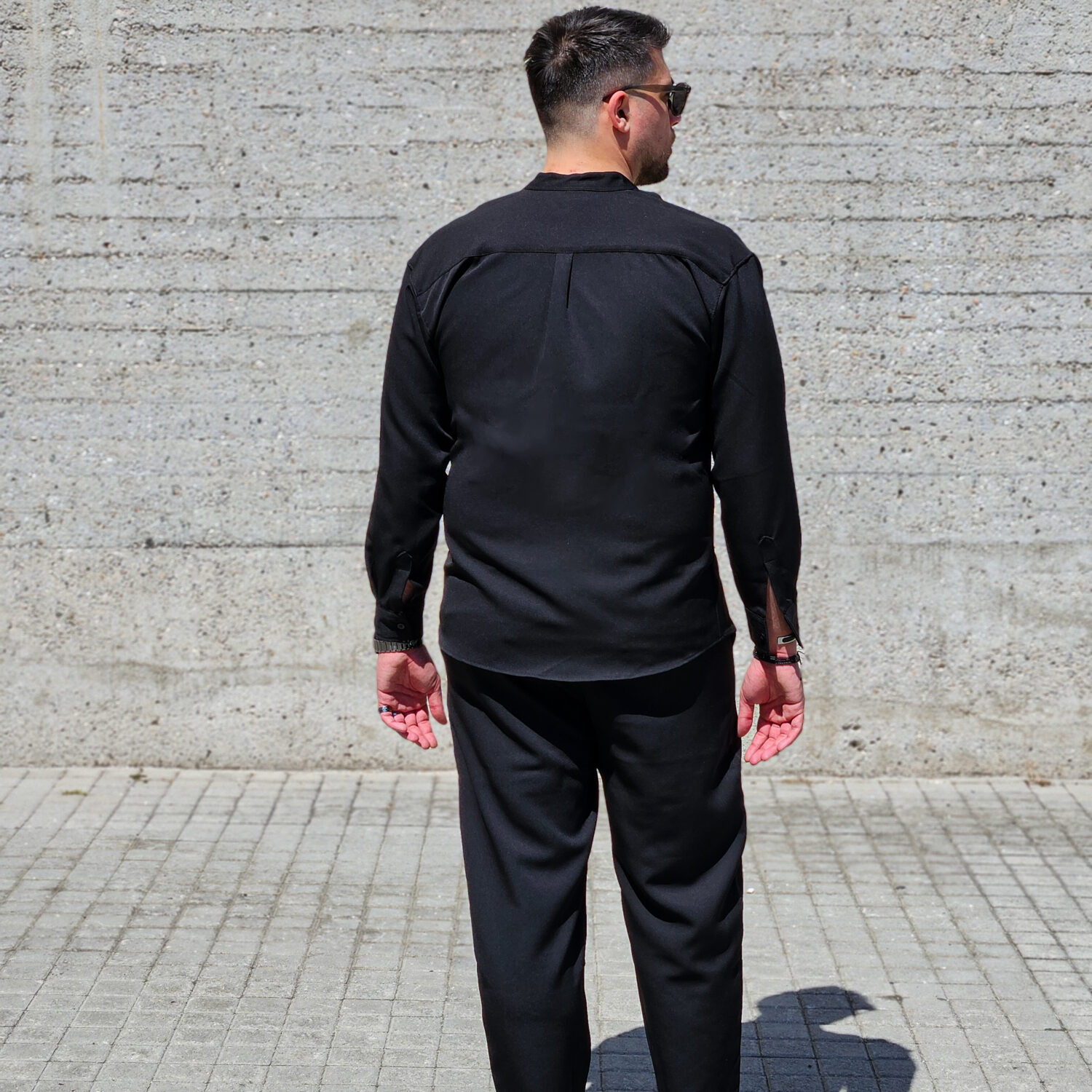 Long Sleeve shirt Mao & Pants set - Image 4