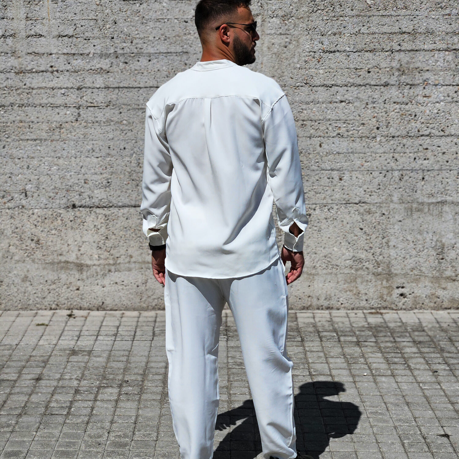 Long Sleeve Shirt Mao & Pants set - Image 3