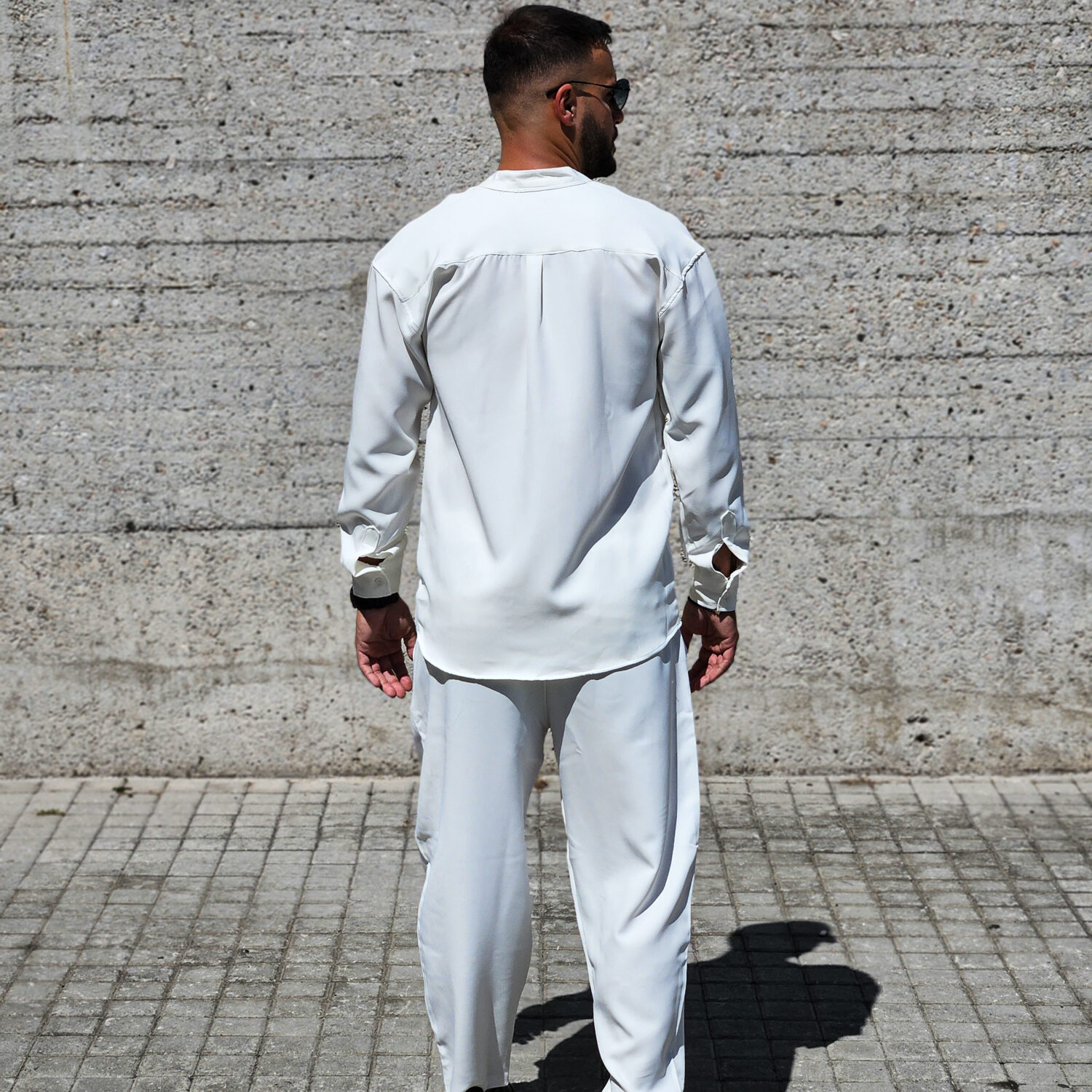 Long Sleeve Shirt Mao & Pants set - Image 4