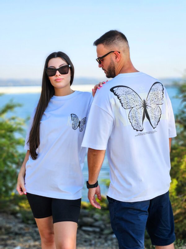 T shirt Butterfly Statement
