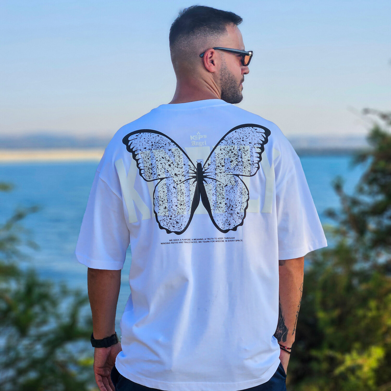 T-shirt Butterfly Statement - Image 5