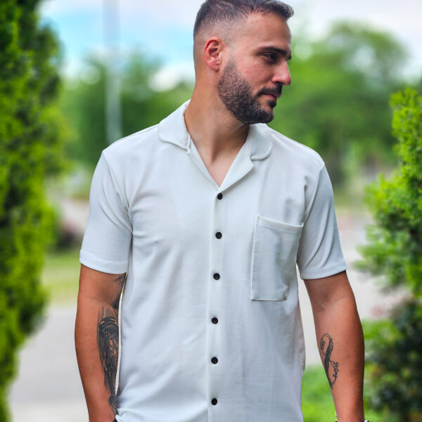 Camp Collar White
