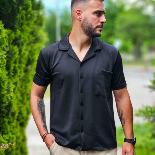 Camp Collar Black